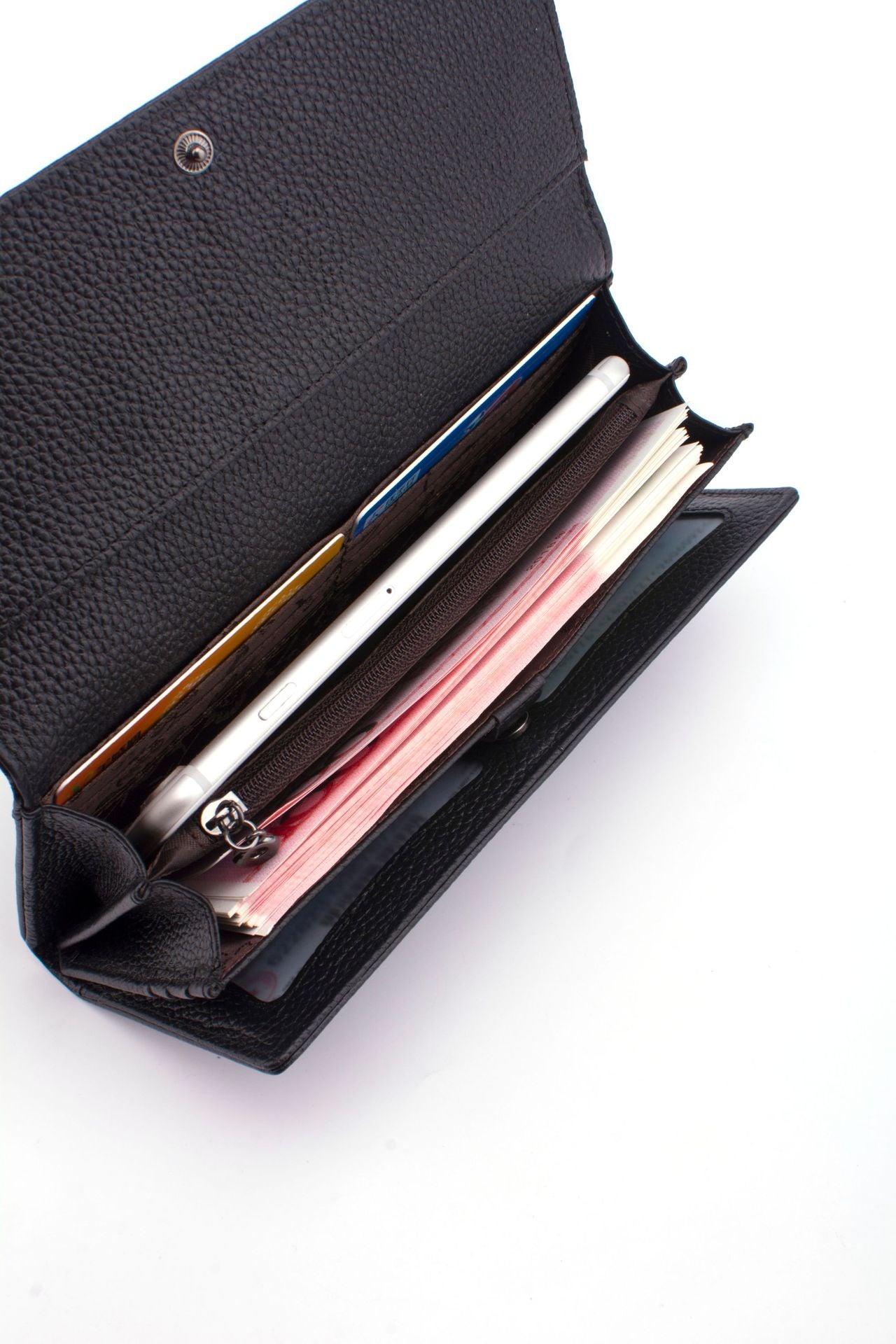Madajo Women's Leather Long Wallet