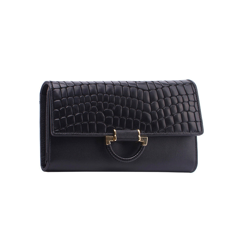 Madajo Women's Leather Long Wallet