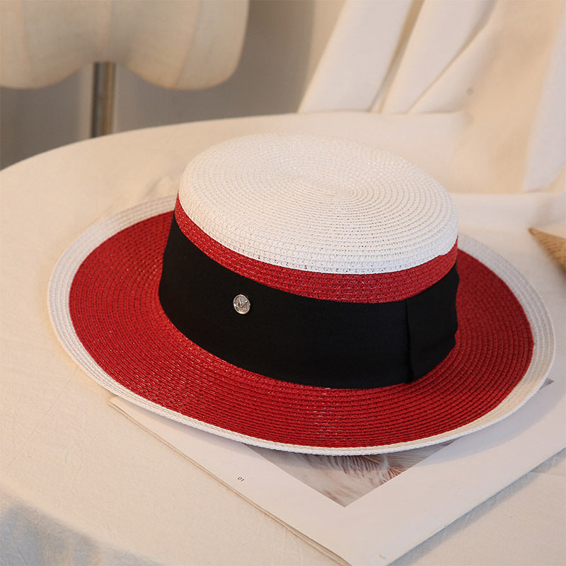 Madajo Summer Elegant Retro Straw Hat