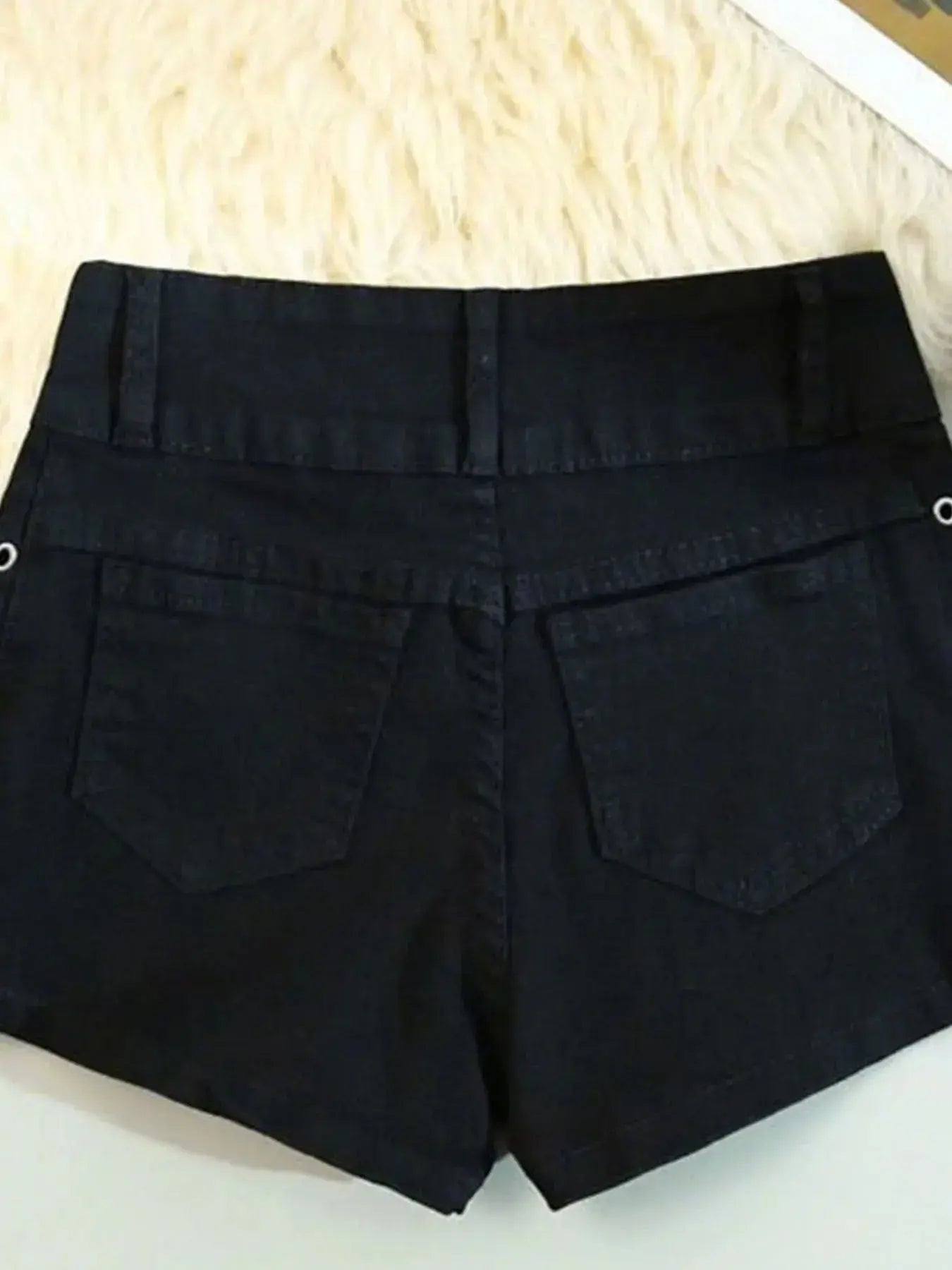 Shorts Mujer con Cordón Estilo Retro Americano – Streetwear. MaDaJo