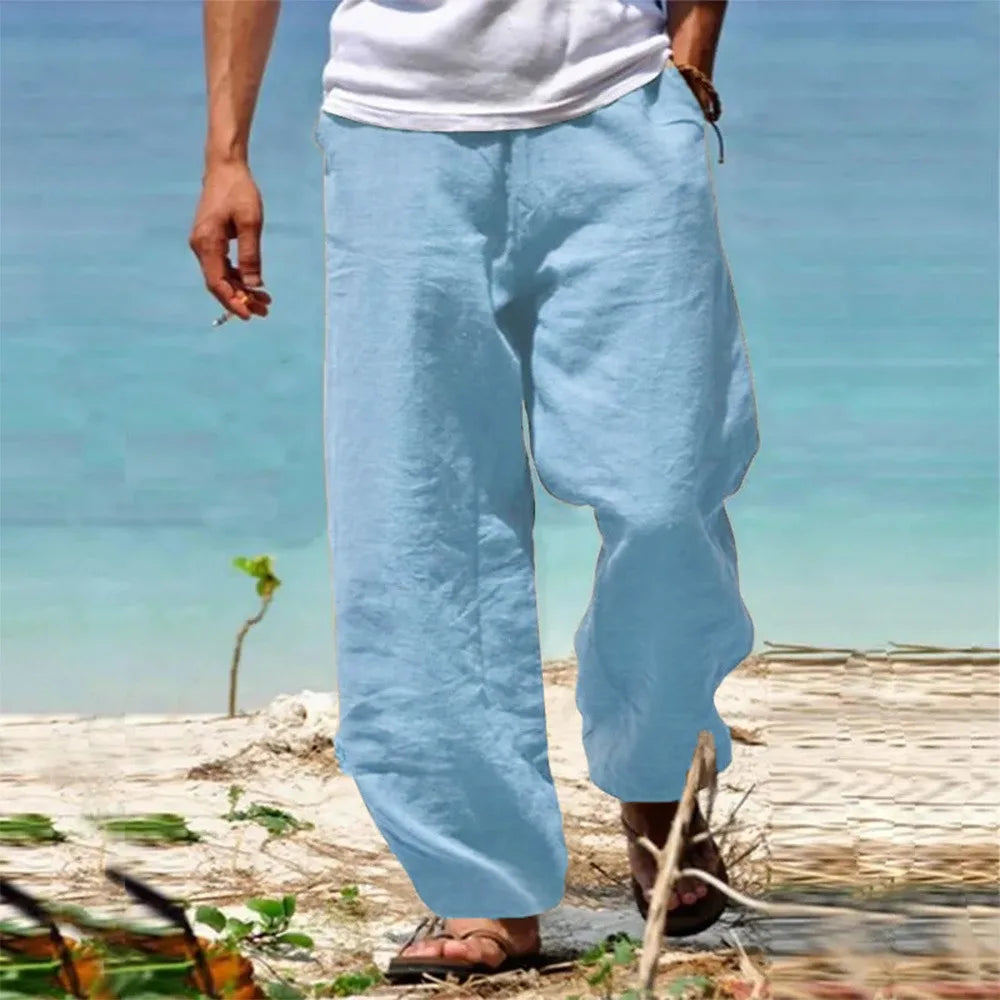 Pantalón de Playa para Hombre – Suelto y Transpirable Estilo Streetwear