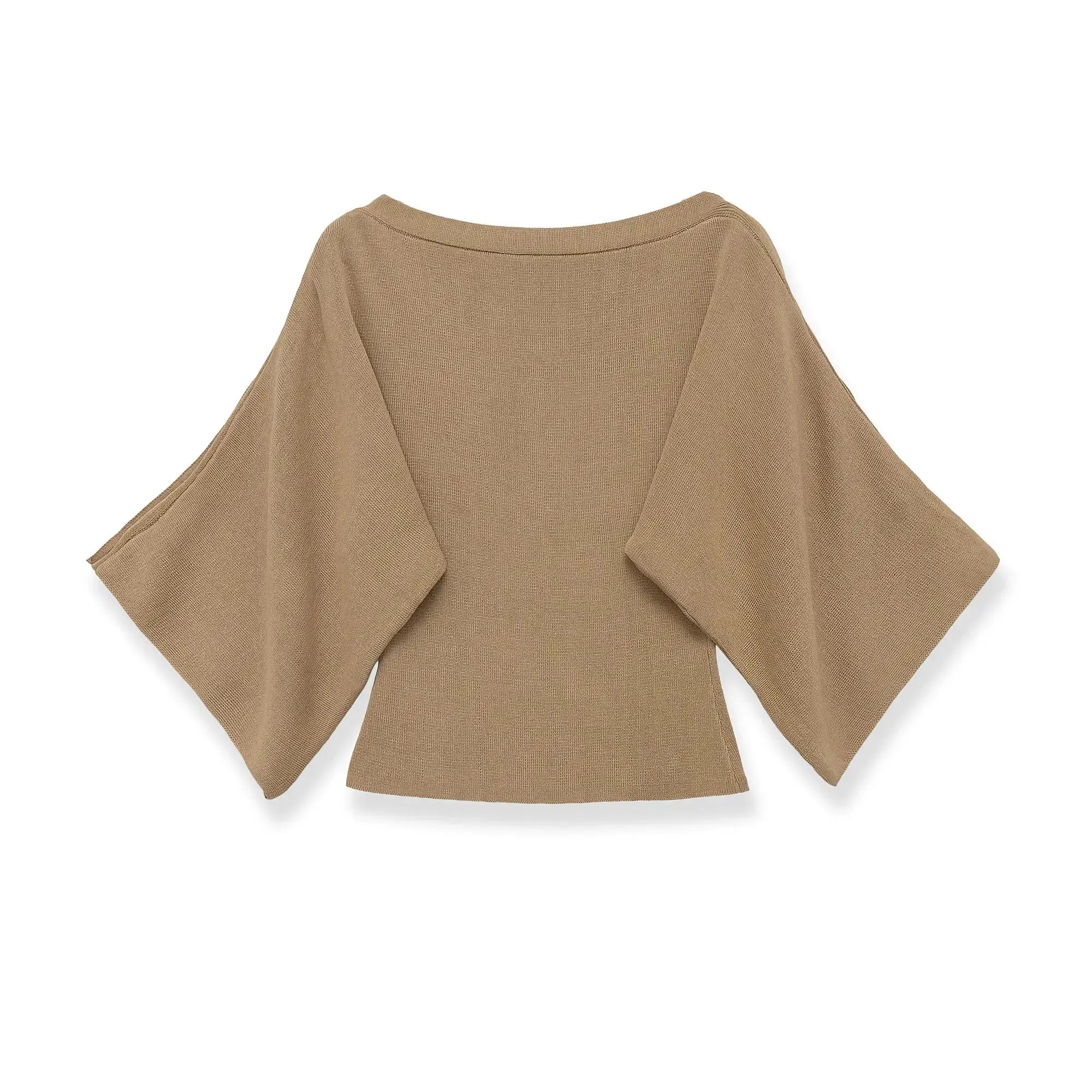 Suéter Slim Mujer Cuello Redondo Estilo Y2K Streetwear. MaDaJo