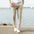 Pantalón Lino Algodón Hombre Transpirable – Streetwear S-3XL MaDaJo
