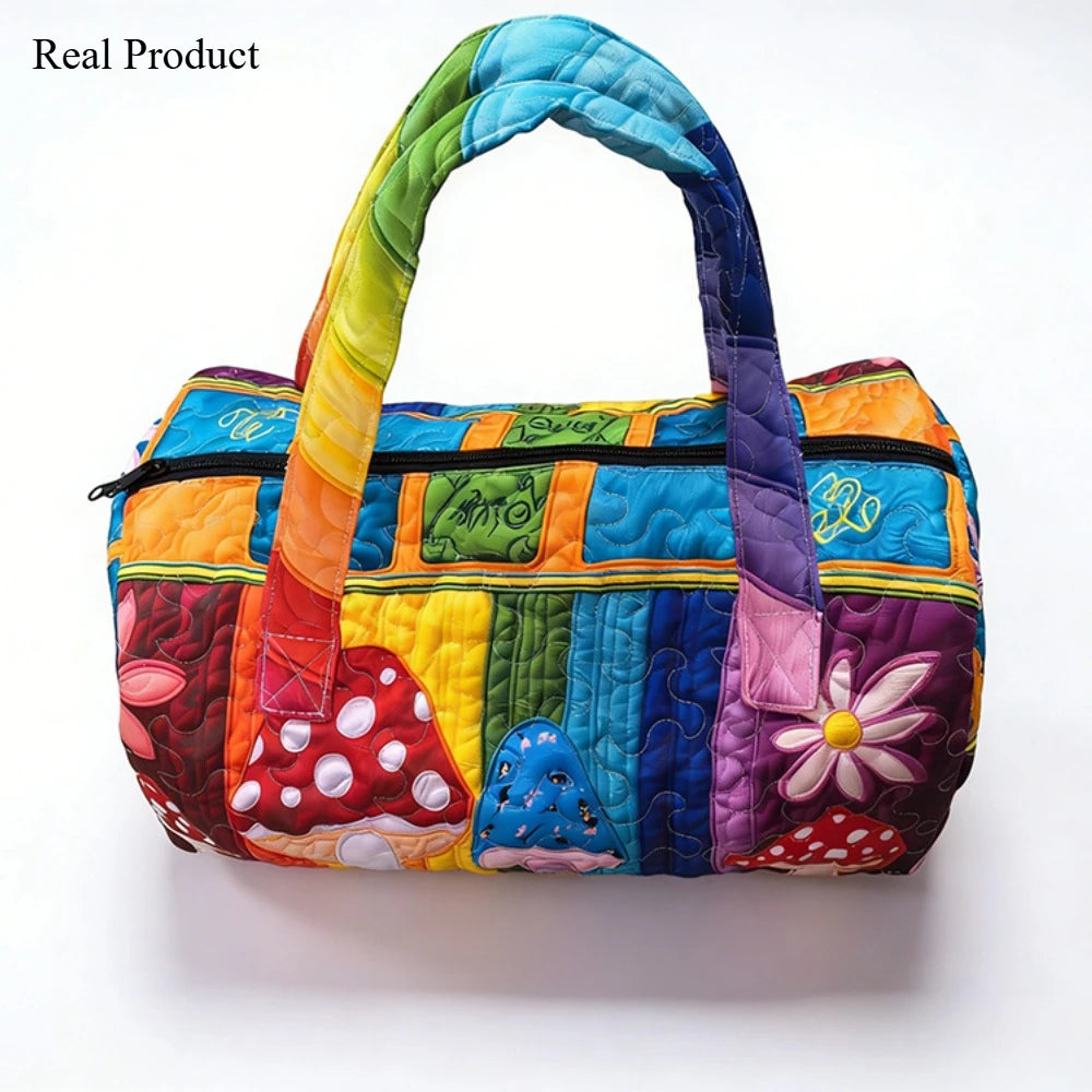 Bolso de Viaje 3D con Estampado de Gatos | Bolso Acolchado Único para Amantes de los Gatos