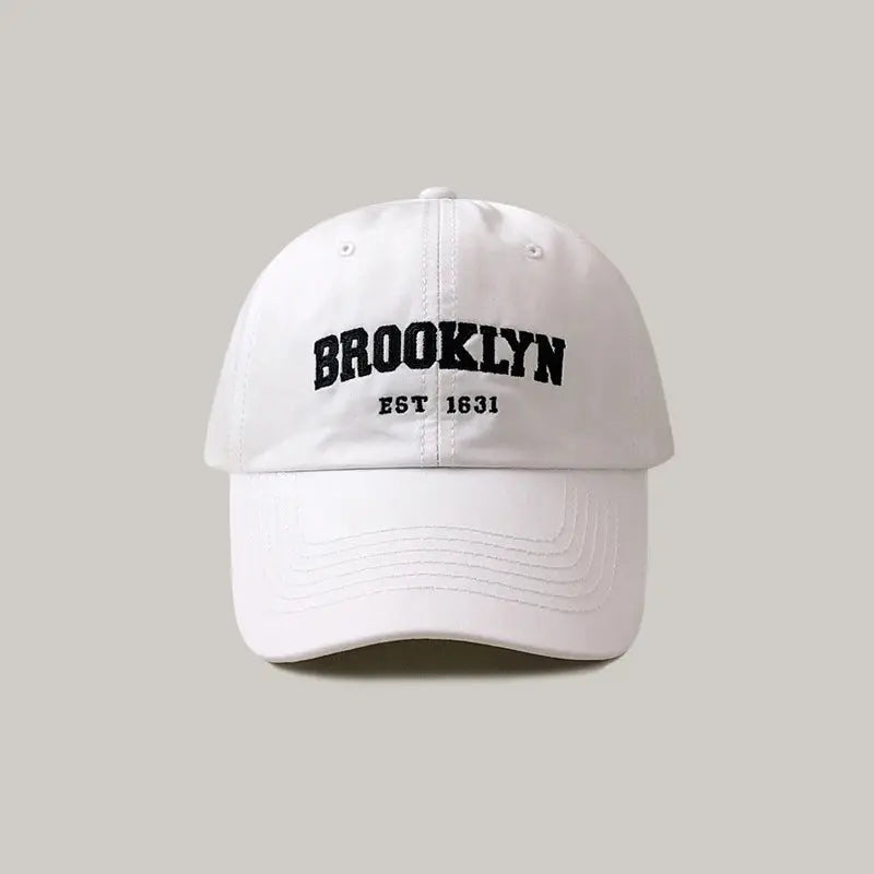 Gorra de Béisbol Unisex con Bordado de Letras Coreanas – Gorra Ajustable Estilo Hip Hop, Streetwear y Deportiva para Hombre y Mujer MaDaJo