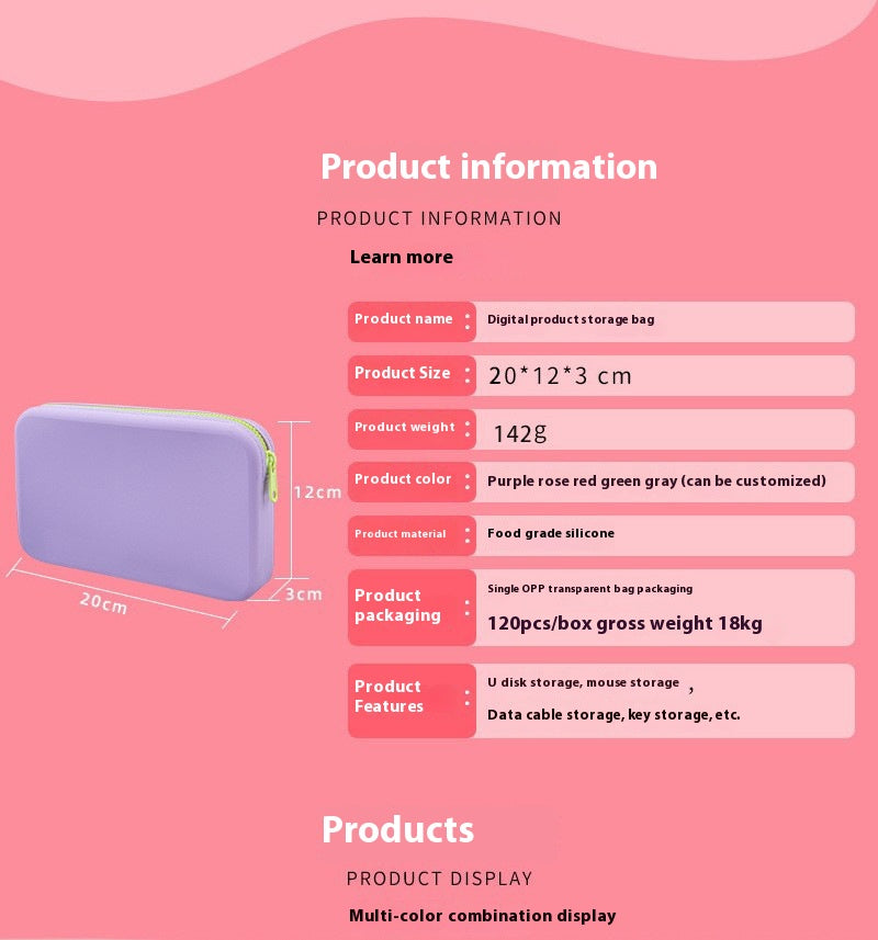Madajo Makeup Brush Wash Storage Bag