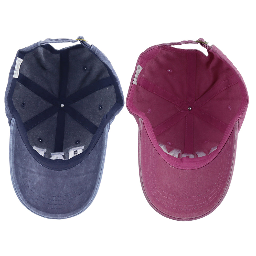 Madajo Mom and Dad Hats Set of 2